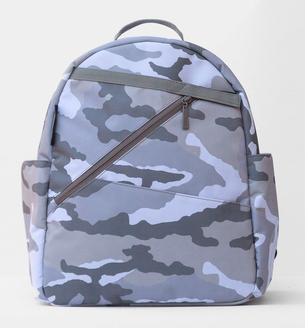 Sling Backpack - Grey Camo - FINAL SALE