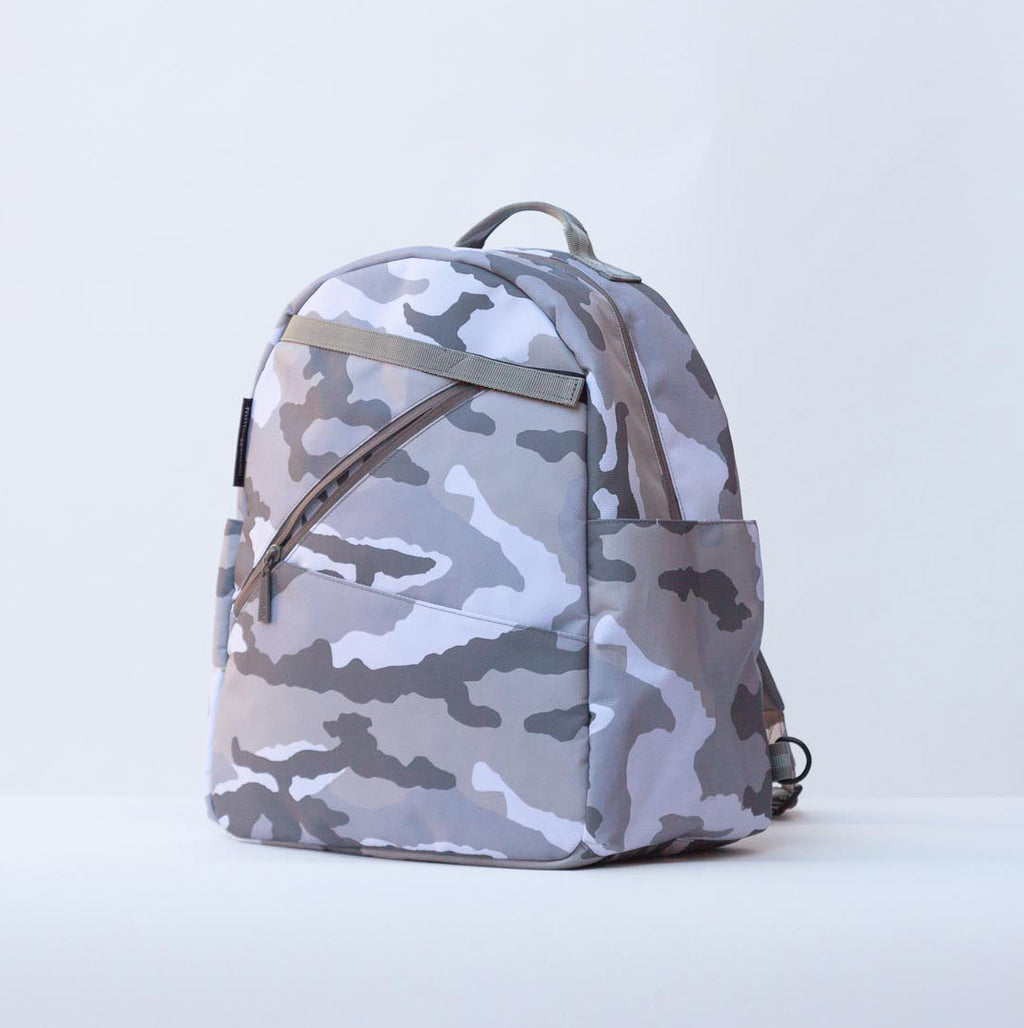 Sling Backpack - Grey Camo - FINAL SALE