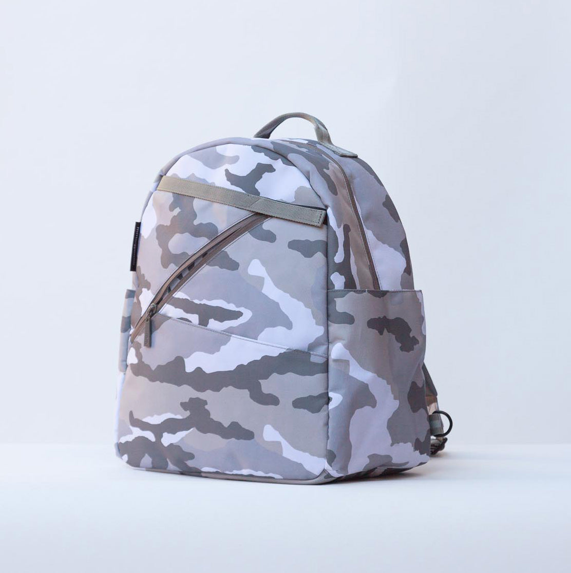 Sling Backpack - Grey Camo - FINAL SALE
